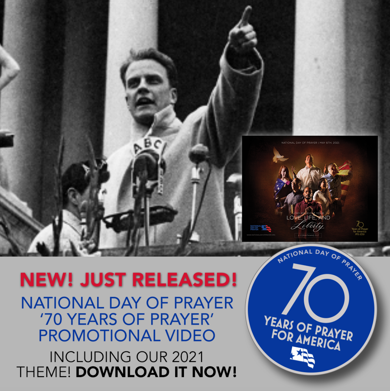 Just Released! Download and Promote the 2021 National Day of Prayer!